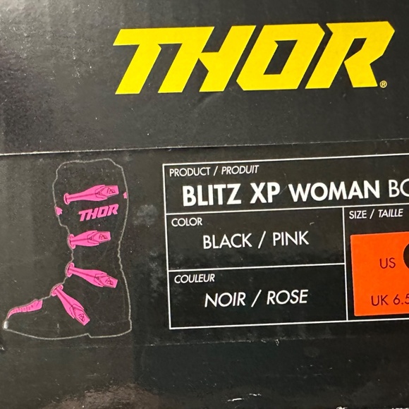 Thor Blitz MX boots - Picture 3 of 3